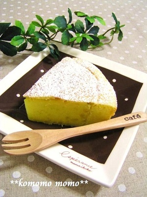 ホットケーキMIX♥スイートポテトケーキ