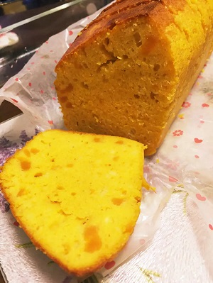 HM★超しっとりかぼちゃのパウンドケーキ